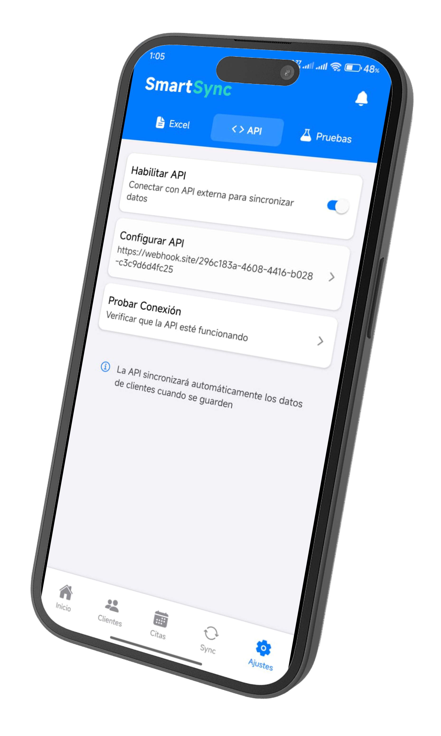 Settings Left