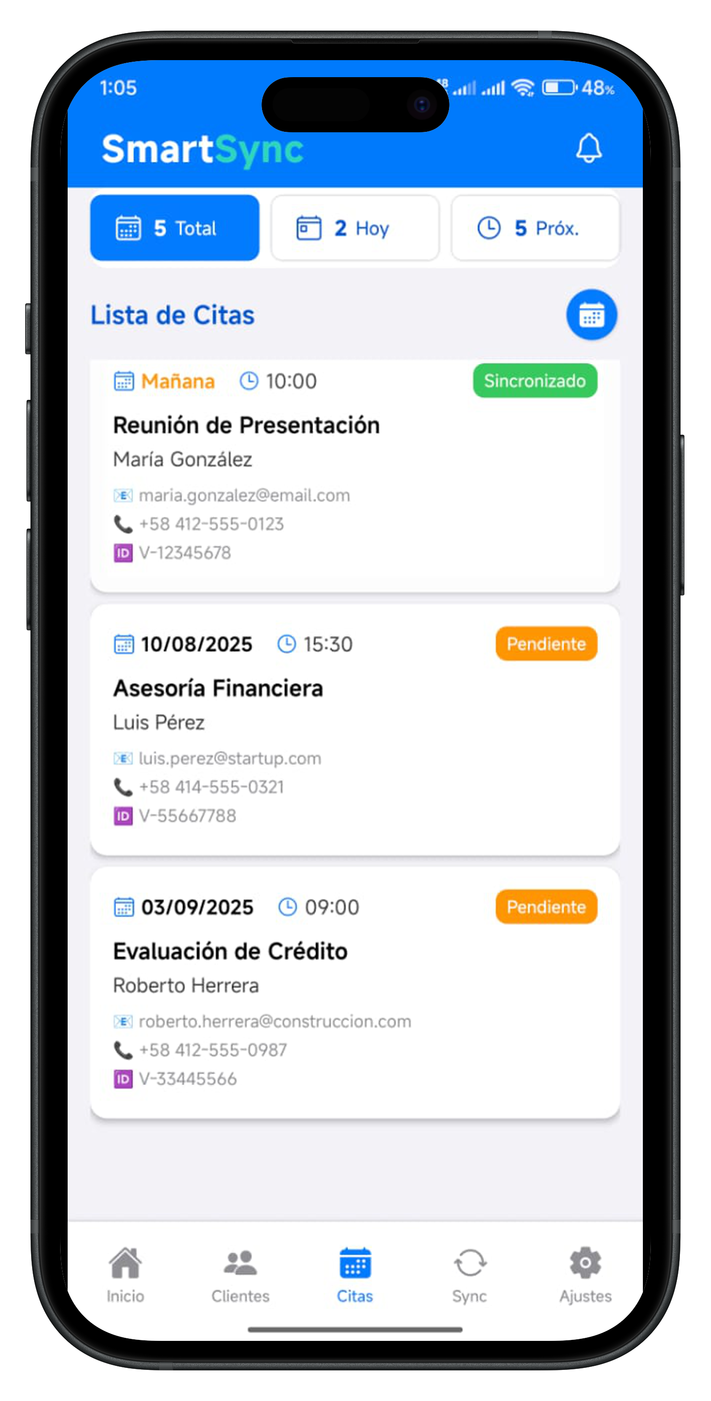 Appointment System Portrait